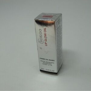 SOKGO Lip Glow Oil Pink Cherry Color-Awakening Glossy Nourishing 6ml